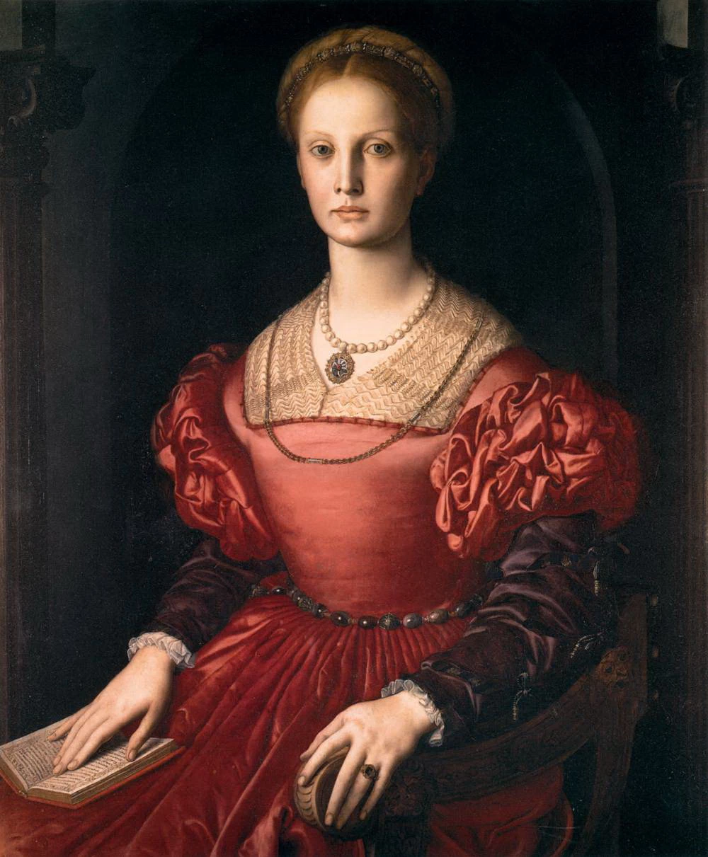 140-Ritratto di Lucrezia Panciatichi-Galleria degli Uffizi, Florence 